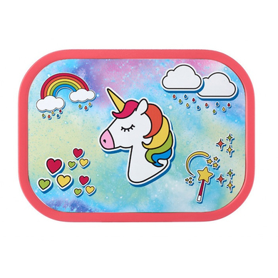 MEPAL Boîte à goûter enfant Campus plastique licorne
