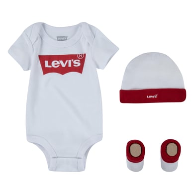 Levi's® Kids Body enfant bonnet chaussettes blanc 3 pièces