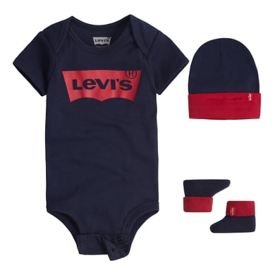 Levi's® Kids Body enfant bonnet chaussettes bleu 3 pièces