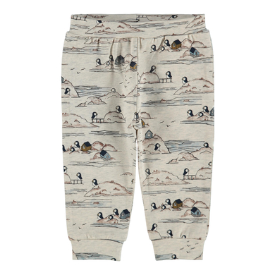 name it Pantalon de survêtement Nbm olive r Peyote Melange