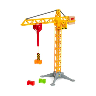 Image of BRIO® WORLD Grande gru da cantiere con luce059