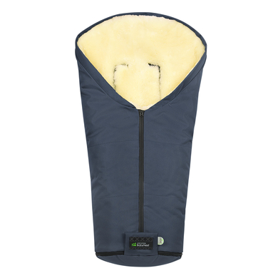 odenwälder Chancelière pour poussette universelle hiver Henry agneau bleu marine