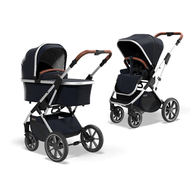 MOON Poussette duo combinée 2en1 Rocca Navy collection 2022