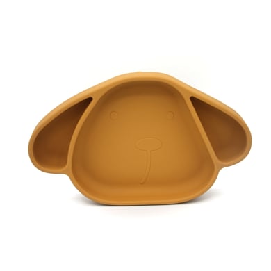 Image of The Cotton Cloud Piatto con ventosa in silicone Milo Honey059