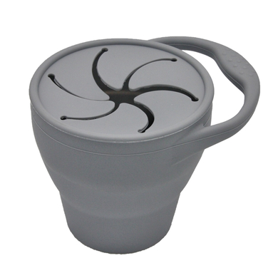 the cotton cloud Tasse enfant silicone Storm Grey 300 ml