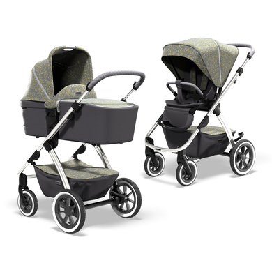 MOON Combi Stroller Relax x Limited Edition Ice Flower Collection 2022