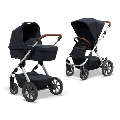 MOON Poussette duo combinée 2en1 N°ONE 2.0 Navy collection 2022