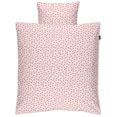 Alvi® Parure de lit enfant Curly Dots 80x80 cm