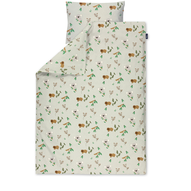 Alvi® Parure de lit enfant Koalas World 100x135 cm