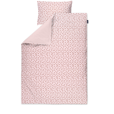 Alvi® Parure de lit enfant Curly Dots 100x135 cm