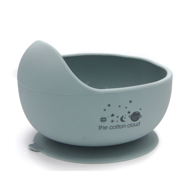 the cotton cloud Bol enfant silicone jade