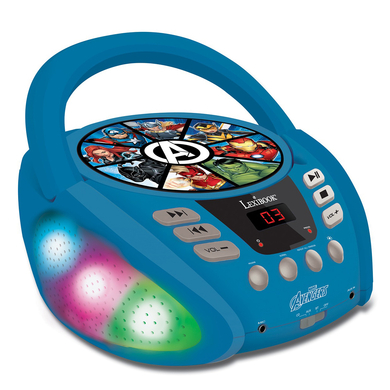 Lecteur CD enfants X4 Tech Bobby Joey CD, SD, USB avec fonction karaoké,  avec microphone blanc, vert