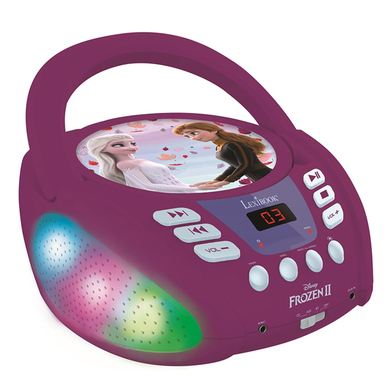 Levně LEXIBOOK Přehrávač CD Disney Ledová princezna Bluetooth s připojením USB