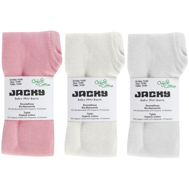 JACKY Mallas de 3 piezas rosa/beige/gris