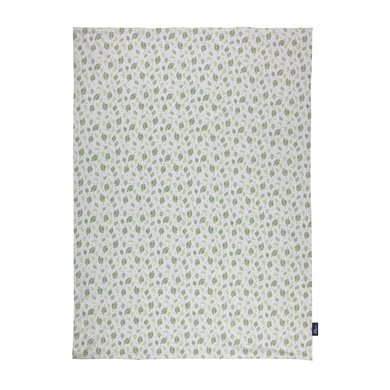 Alvi ® Babyfilt Ekologisk Cotton Drifting Leaves 75 x 100 cm
