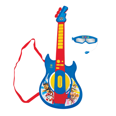 LEXIBOOK Guitare enfant électronique Pat Patrouille micro, lunettes sons lumières