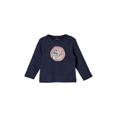 s. Olive r Chemise à manches longues bleue