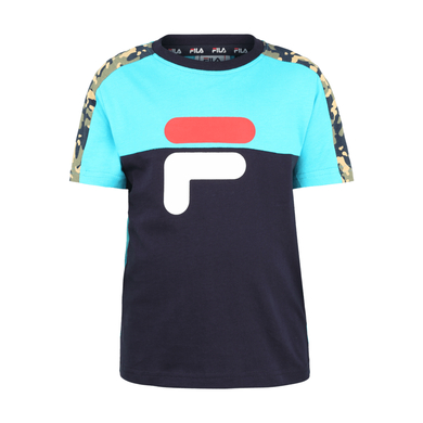 Image of Fila Kids Maglia Noah, camouflage/azzurro/blu059