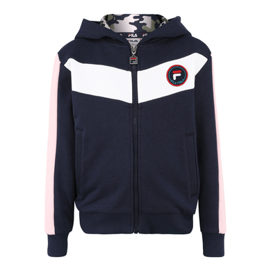 Fila Kids Girls Chaqueta con capucha black iris