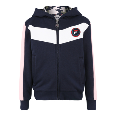 Image of Fila Kids Girls Giacca con cappuccio nero iris059