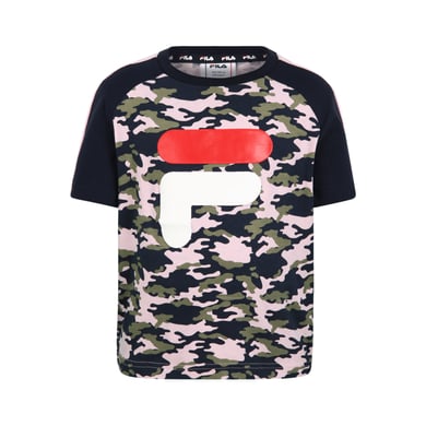 Image of Fila Kids Maglia Noah, camouflage/nero