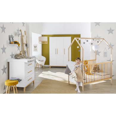 Image of Schardt Cameretta per bambini Venezia con letto a forma di casa059