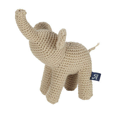 Alvi® x MyuM Peluche petit éléphant coton bio