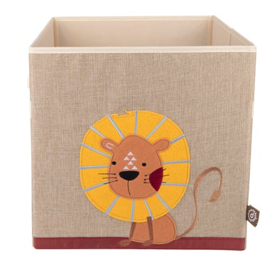 bieco Caja de polvo león, naturaleza 32 cm