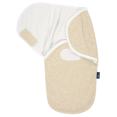 Alvi® Couverture emmaillotage bébé Harmonie Special Fabric courtepointe nature