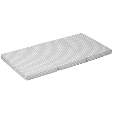 Alvi Alvi® Matelas pour lit parapluie petite étoile 60x120 cm