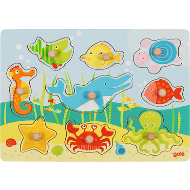 goki Steckpuzzle Unterwasserwelt ll 57396