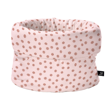 Alvi® Panier de rangement rond Curly Dots