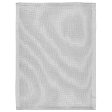 Alvi® Plaid enfant mailles Piqué gris 75x100 cm