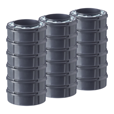 Tommee Tippee Recharge pour poubelle à couches Twist & Click Advance lot de 18