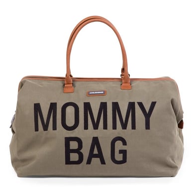 Image of CHILDHOME Borsa fasciatoio Mommy Bag, canvas cachi059