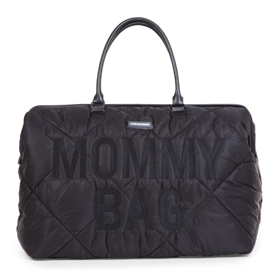 Image of CHILDHOME Borsa fasciatoio Mommy Bag trapuntata, nero