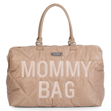 CHILDHOME Mamma Bag vattert beige