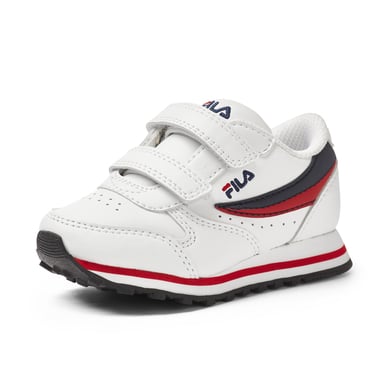 Fila Chaussures à velcro Orbit White / Dress blue