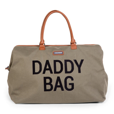 CHILDHOME Sac à langer Daddy Bag toile kaki