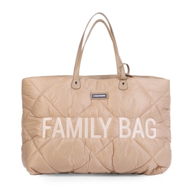 CHILD HOME Bolso familiar acolchado beige