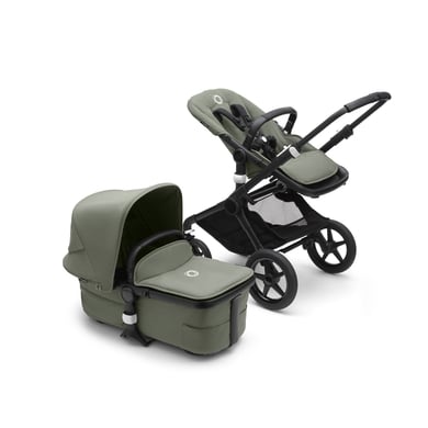 bugaboo Poussette duo combinée 2en1 Fox 3 Complete Black/Forest Green