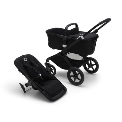 Bilde av Bugaboo Barnevogn Base Fox 3 Black / Midnight Black