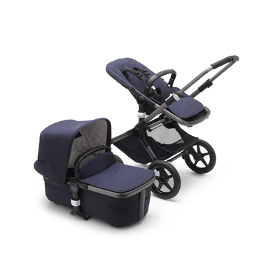 bugaboo Poussette duo combinée 2en1 Fox 3 Classic Complete Graphite/Classic Navy