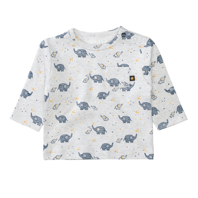 STACCATO T-shirt gris chiné à motifs