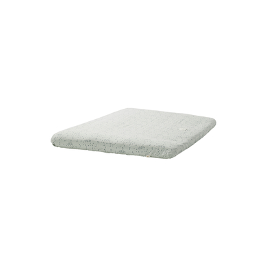 noppies Housse matelas à langer Botanical muslin Puritan Gray 75x85 cm