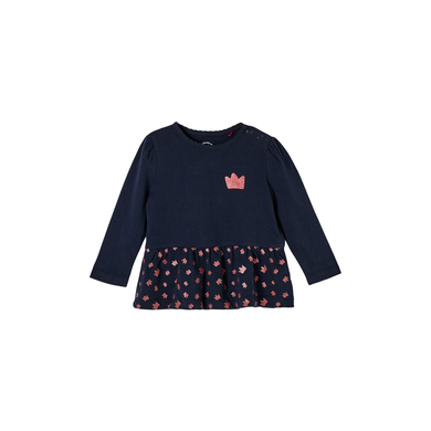 s. Olive r Chemise à manches longues bleue