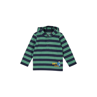 s. Olive r Chemise à manches longues light green rayures