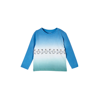 s. Olive r Chemise à manches longues bleue