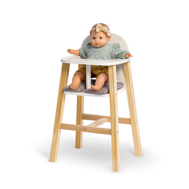 Chaise haute pour poupée (jusqu'à 40cm env.)