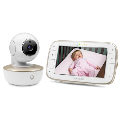 Motorola Babyphone vidéo WLAN VM855 Connect écran couleurs 5,0 LCD